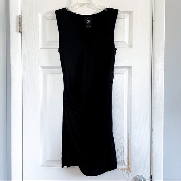 Barney’s New York Co-Op Drape Front Silk Dress - Picture 2 of 8